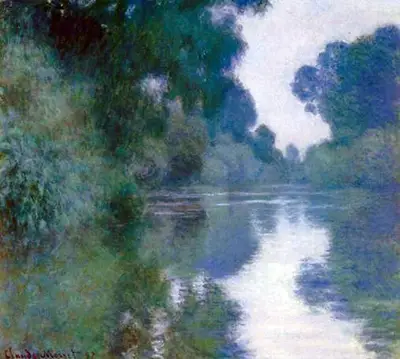 The Seine Near Giverny Claude Monet
